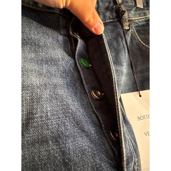 NWT Men's Bottega Veneta Medium Washed Trouser Straight Denim size 52 in Indigo - Picture 5 of 8